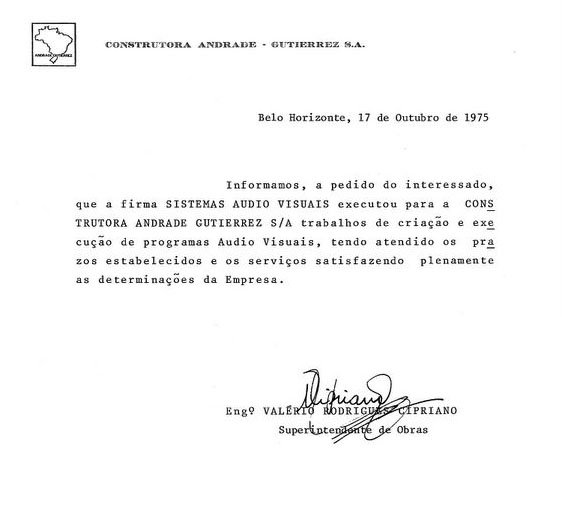 Imagem da carta original