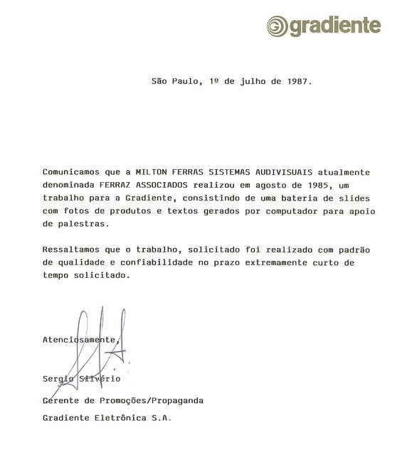 Imagem da carta original