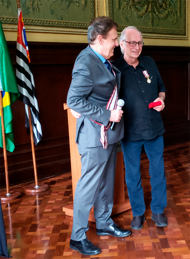 Registro da Medalha MMDC-Caetano de Campos