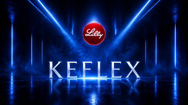 Apresentação do medicamento KEFLEX, da Lilly