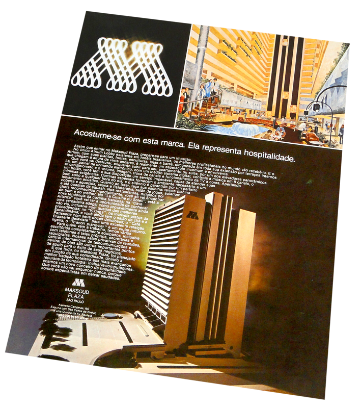 poster do hotel Maksoud Plaza